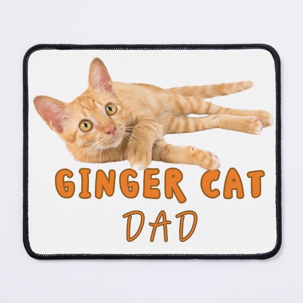 Item preview, Ginger Cat Dad, Orange Cat, Gift for Cat Lovers designed and sold by FunkyCatDesign.