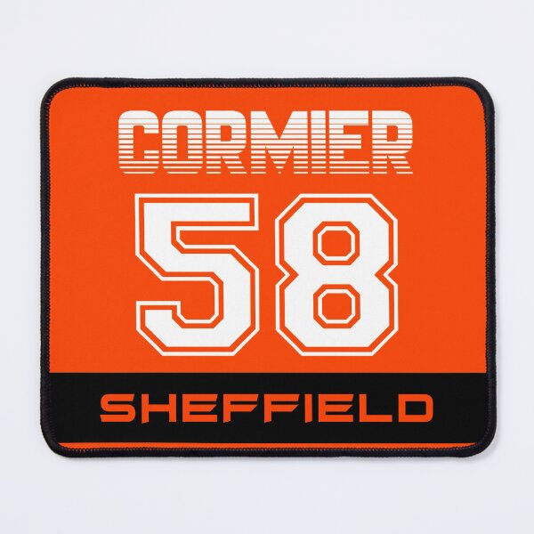 Item preview, Sheffield Steelers Ice Hockey - 58 Cormier designed and sold by Tarantula Design Co. .