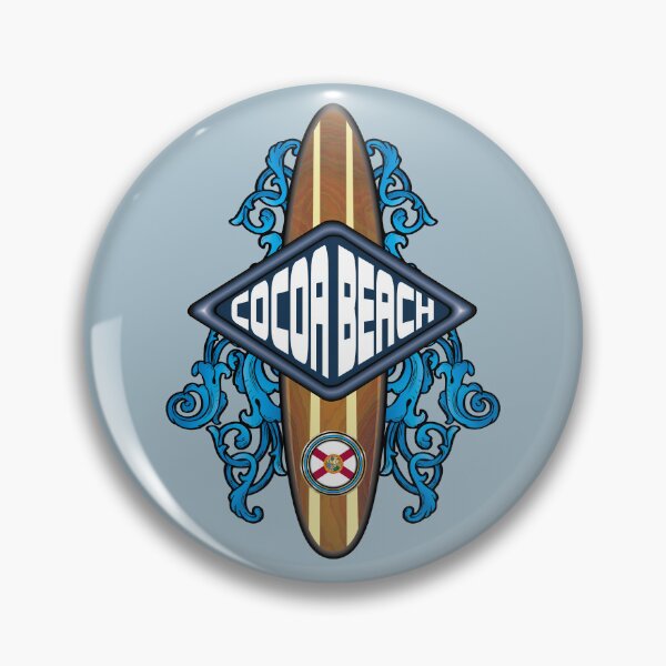 Item preview, Cocoa Beach Florida vintage surfboard designed and sold by studioss76.