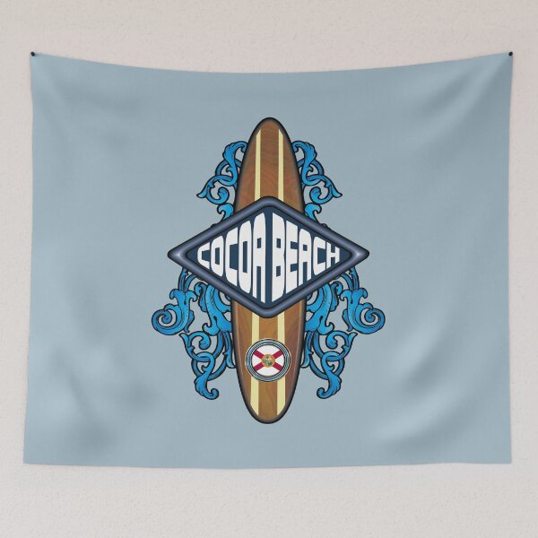 Item preview, Cocoa Beach Florida vintage surfboard designed and sold by studioss76.