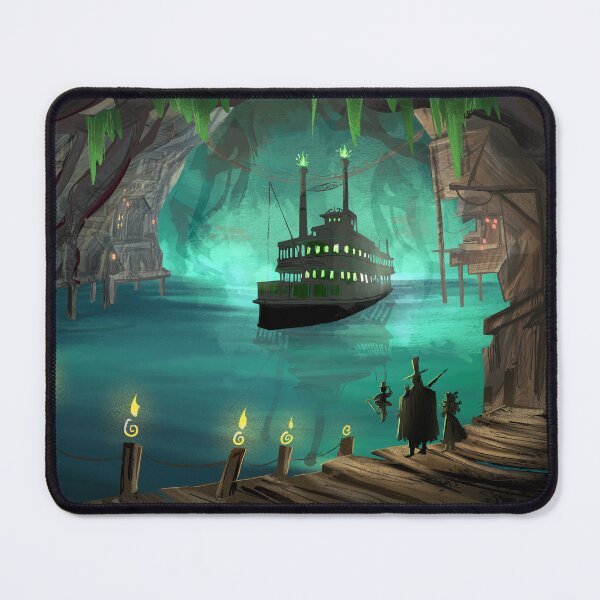 Item preview, “Ferry to the Forgotten Shores” | Original Concept Poster designed and sold by SadAsBread.