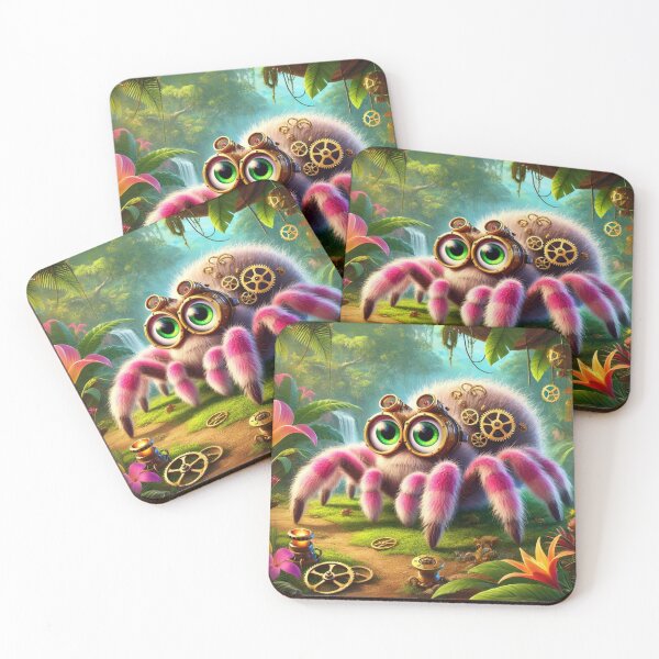 Item preview, Steampunk Pink-Toed Tarantula designed and sold by Sillytoe.