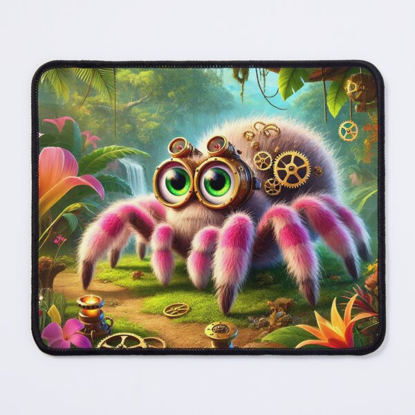 Item preview, Steampunk Pink-Toed Tarantula designed and sold by Sillytoe.