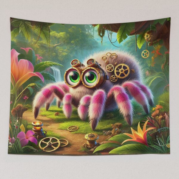 Item preview, Steampunk Pink-Toed Tarantula designed and sold by Sillytoe.