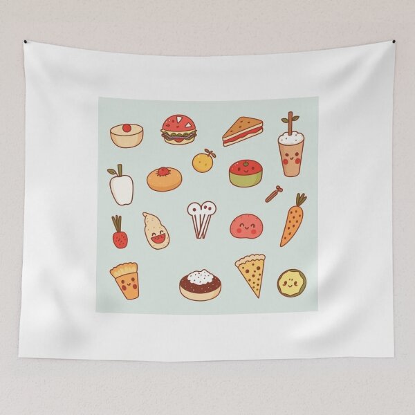 Item preview, Hand-Drawn Kawaii food  Illustration designed and sold by hjian8219.