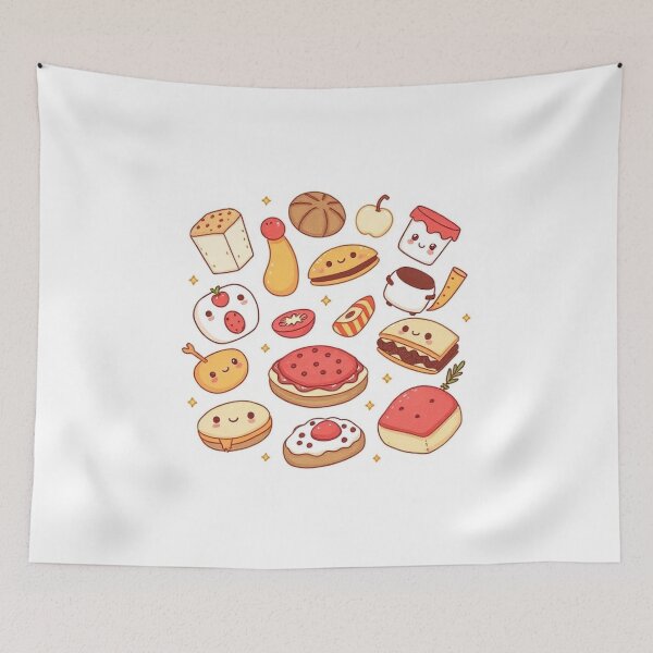 Item preview, Hand-Drawn Kawaii food  Illustration designed and sold by hjian8219.