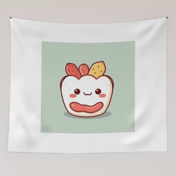 Item preview, Hand-Drawn Kawaii food  Illustration designed and sold by hjian8219.
