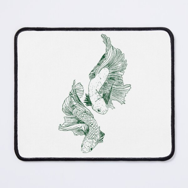 Item preview, Minimalist Betta Fish Illustration designed and sold by Brynne Qualley.