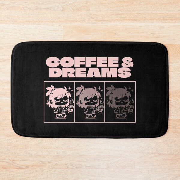 Item preview, Coffee & Dreams, good vibes, Pink designed and sold by Alma-design-art.
