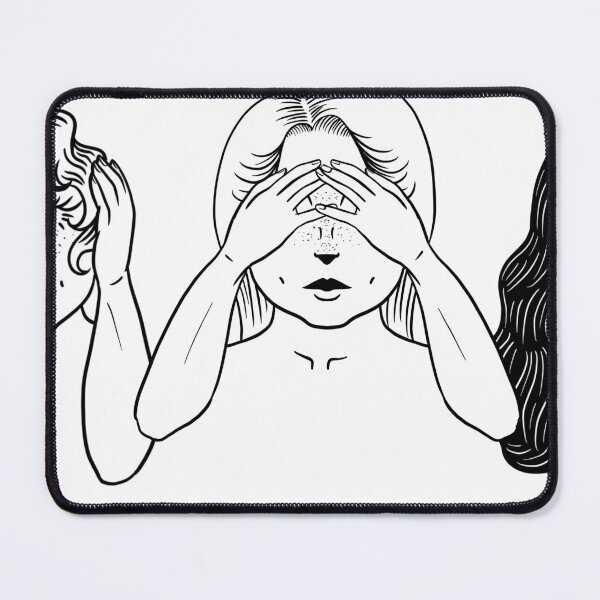 Item preview, Hear No Evil, See No Evil, Speak No Evil designed and sold by GeoMeetsArt.