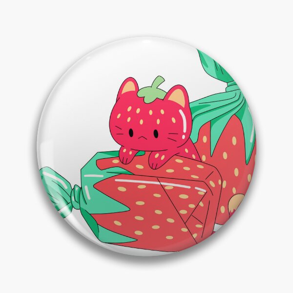 Item preview, Strawberry Kitty Candy designed and sold by MentallyGhost.