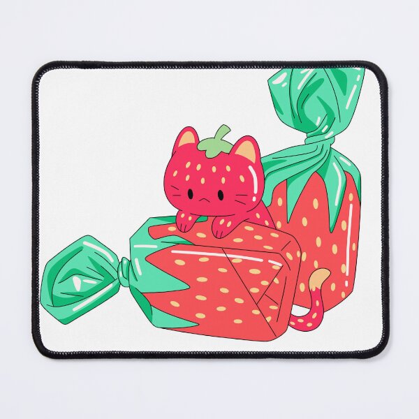 Item preview, Strawberry Kitty Candy designed and sold by MentallyGhost.