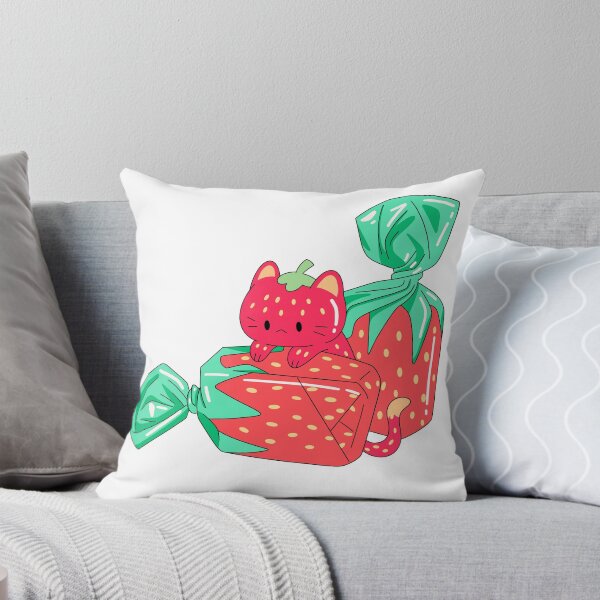 Item preview, Strawberry Kitty Candy designed and sold by MentallyGhost.