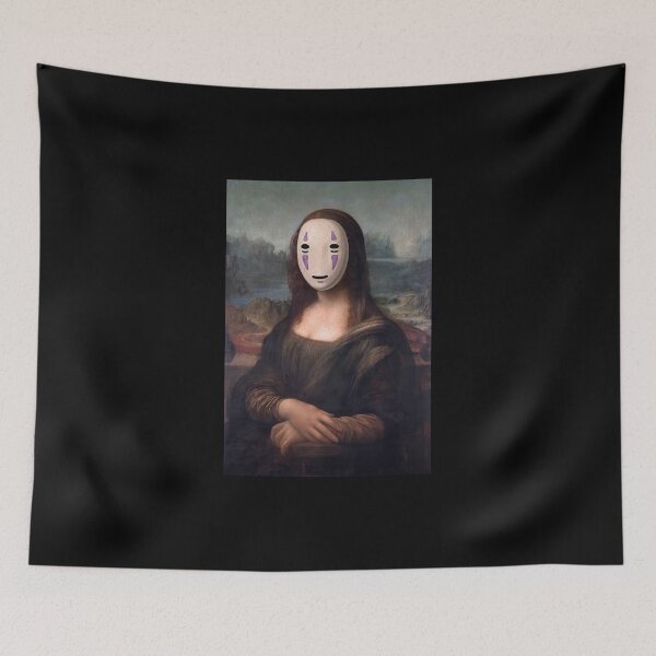 Item preview, Spirited Away Mona Lisa designed and sold by AiAestheticPics & More....