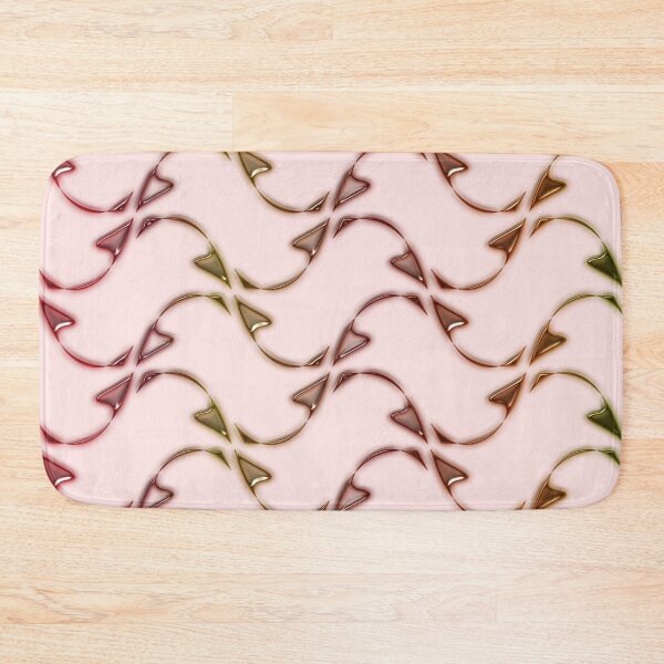 Item preview, Embossed repeating pattern with gradient metallic arrows designed and sold by XANTHIPPI.