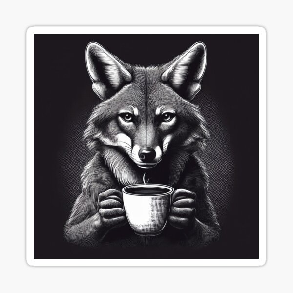 my postersucks 「DRINKING LIKE A WOLF」 Drinking Like a Wolf Poster – Blind Corner