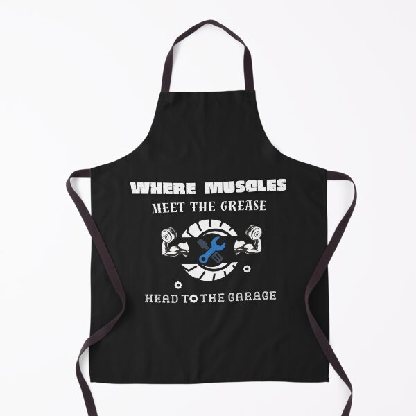 Item preview, Where Muscle Meets Fat — Head to the Garage. designed and sold by magnificakerich.