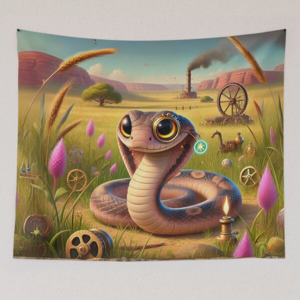 Item preview, Steampunk Hognose Snake designed and sold by Sillytoe.
