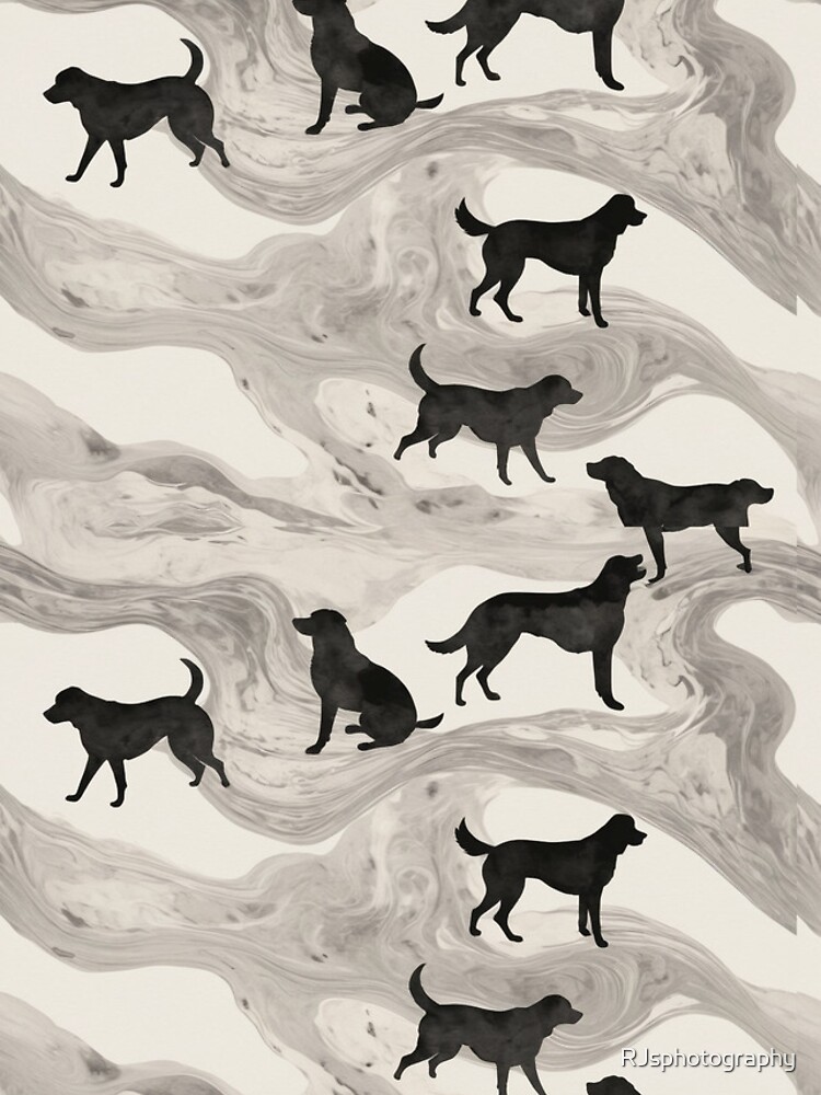 Thumbnail 5 of 5, iPhone Case, Marbled Dogs designed and sold by RJsphotography.