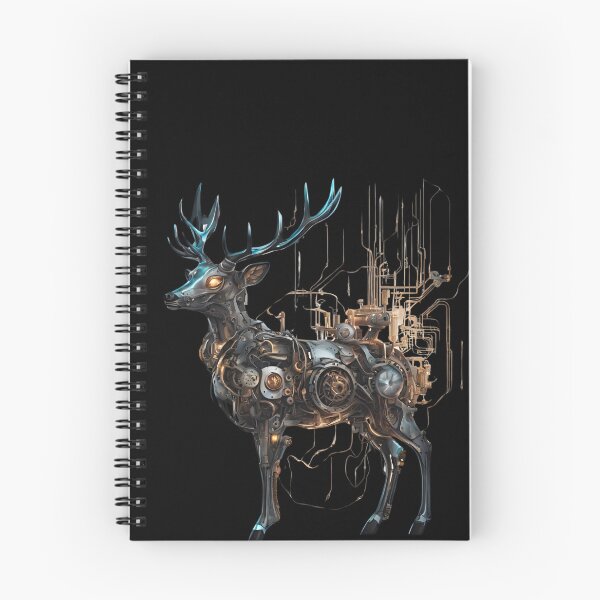 Item preview, The Deer is Cybernetic, Mechanical, Steampunk. designed and sold by Ant Category.