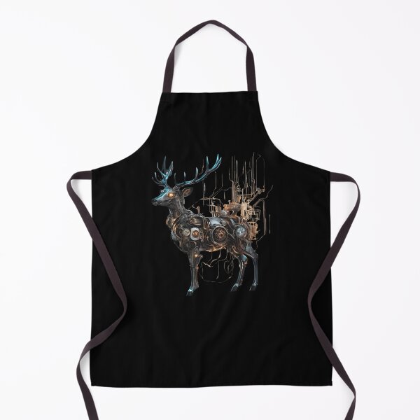Item preview, The Deer is Cybernetic, Mechanical, Steampunk. designed and sold by Ant Category.