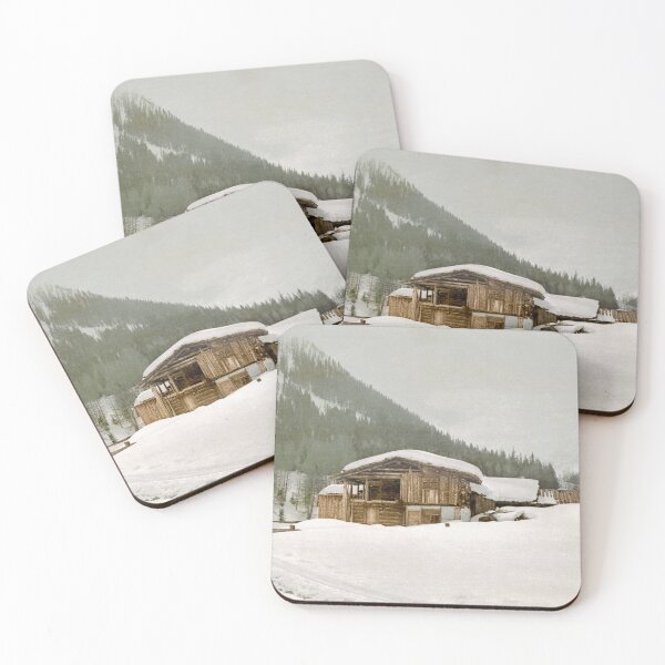 Item preview, House in Winter designed and sold by 19th Century in Color.