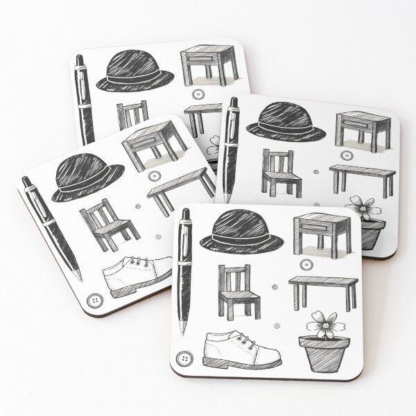 Item preview, Simple Children Pattern - black and white  designed and sold by AlinaSCorner.