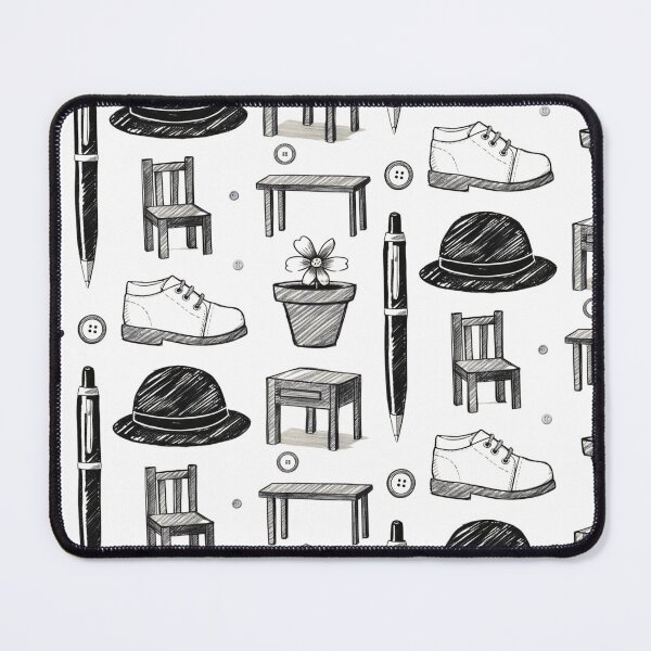 Item preview, Simple Children Pattern - black and white designed and sold by AlinaSCorner.