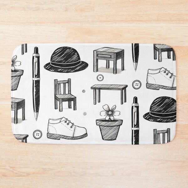 Item preview, Simple Children Pattern - black and white  designed and sold by AlinaSCorner.