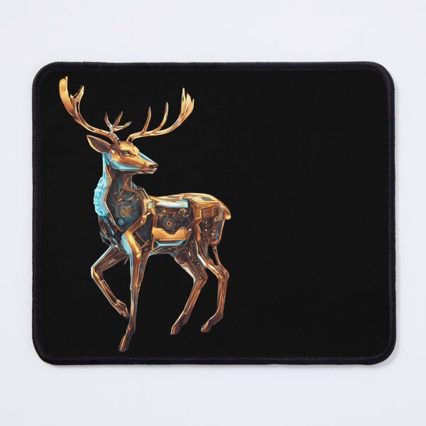 Item preview, The Deer is Cybernetic, Mechanical, Steampunk. designed and sold by Ant Category.