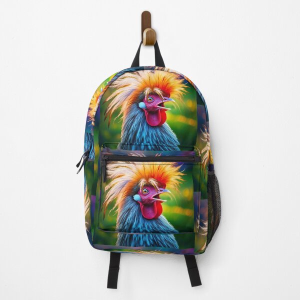 Item preview, The Coolest Chicken in the Coop: Rocking a Wild Mohawk designed and sold by Phat Dog Designs .