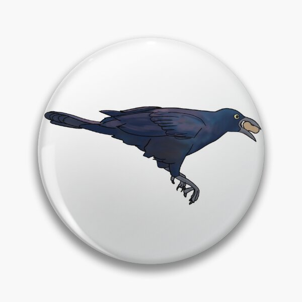 Item preview, Grackle with Peanut Stash designed and sold by Fawnadeer.
