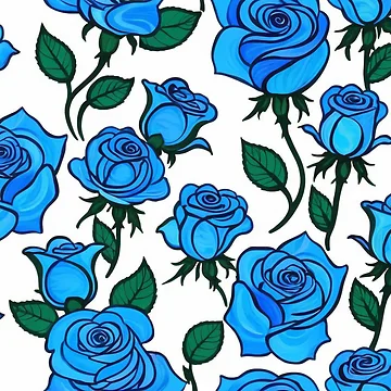 Artwork thumbnail, Blue Roses by RJsphotography and More