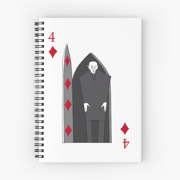 Item preview, Vampire Cards: 4 of Diamonds designed and sold by tibia-the-dog.