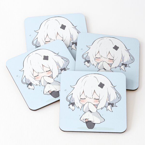 Item preview, Kawaii Chibi Anime Girl in Adorable Praying Pose designed and sold by 2ndSketch.