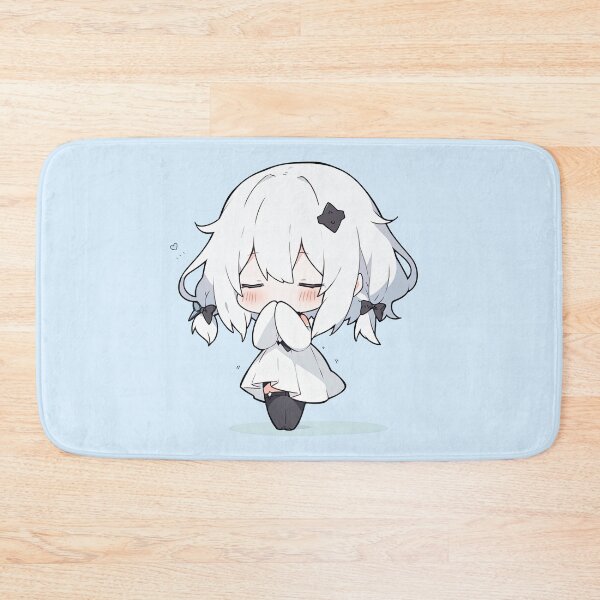 Item preview, Kawaii Chibi Anime Girl in Adorable Praying Pose designed and sold by 2ndSketch.