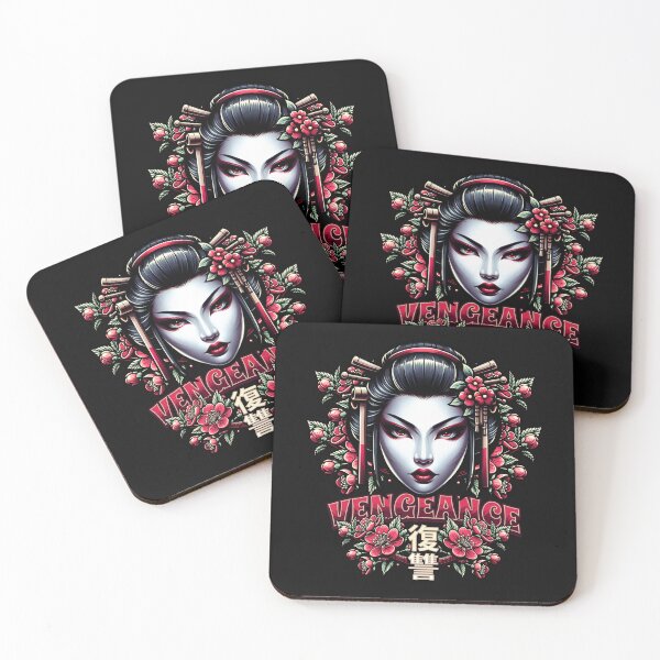 Item preview, Vengeance Japanese Samurai Woman designed and sold by taratops.