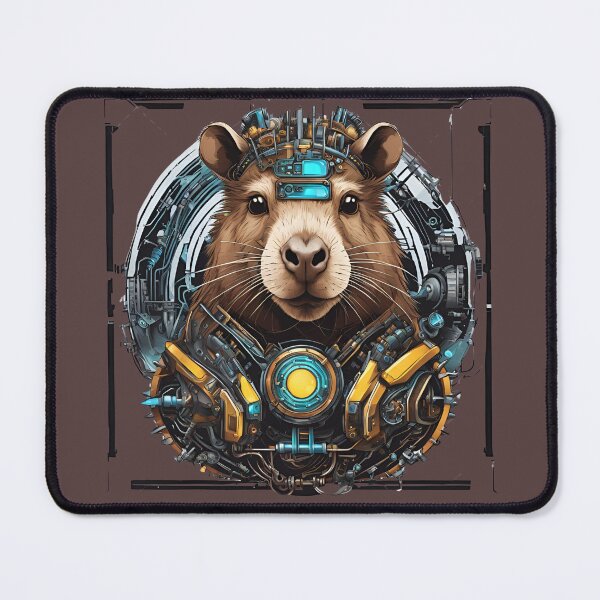 Item preview, The capybara is Cybernetic, Mechanical, Steampunk. designed and sold by Ant Category.