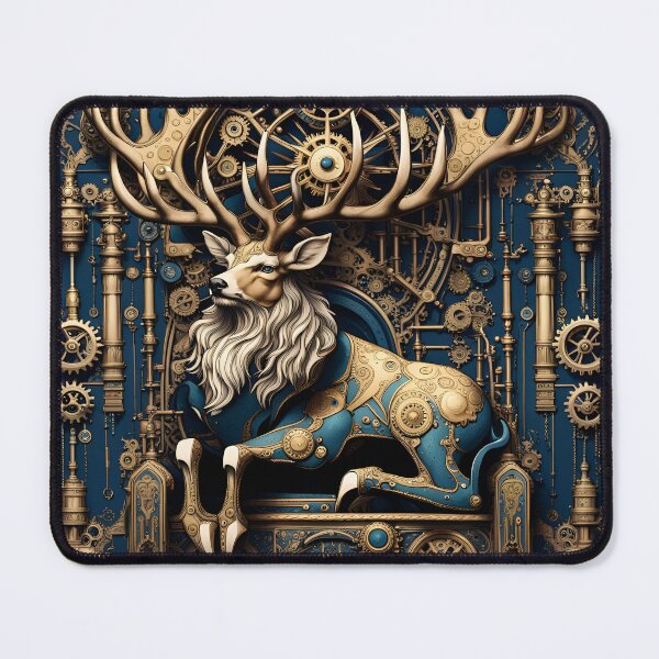 Item preview, Steampunk Stag designed and sold by HabitableMoons.