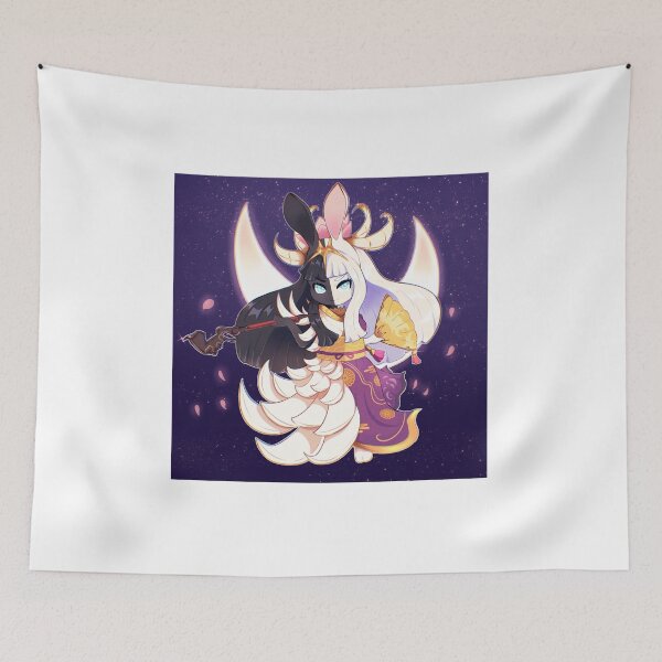 Item preview, Chibi Tsukuyomi with background - Final Fantasy XIV designed and sold by Sephira91.
