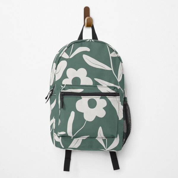 Item preview, Hidden Rabbit Illustration Art in the Forest - Green gray forest designed and sold by Dossen Design.