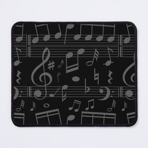 Item preview, black music notes musician musical score designed and sold by Gossip Rag.