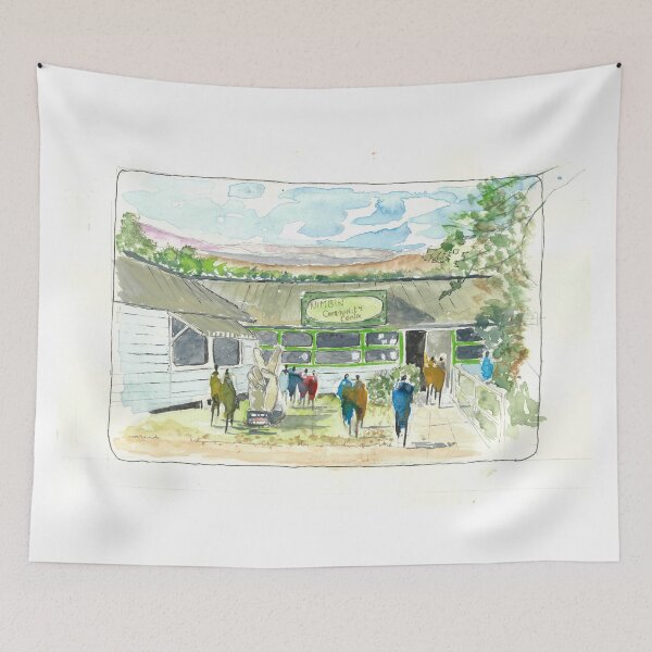Item preview, Painting of Nimbin Community Centre designed and sold by Harry Mountain Art.