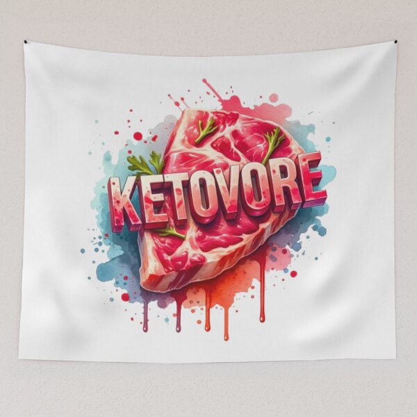 Item preview, Ketovore: Fueling Your Beast Mode designed and sold by PedroStyle.