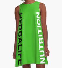 Herbalife Green A-Line Dress