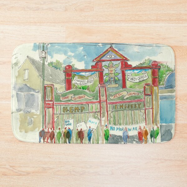 Item preview, Paint of Nimbin Embassy designed and sold by Harry Mountain Art.