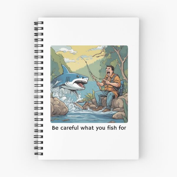Item preview, Be Careful What You Fish For 4 designed and sold by Aurorapod.