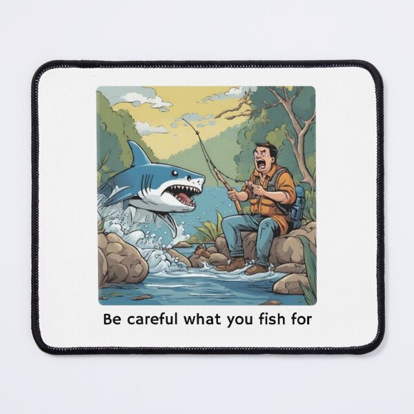 Item preview, Be Careful What You Fish For 4 designed and sold by Aurorapod.