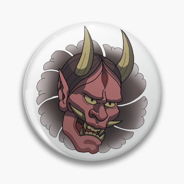 Item preview, Hannya Mask And Smoke designed and sold by Xyluxus.