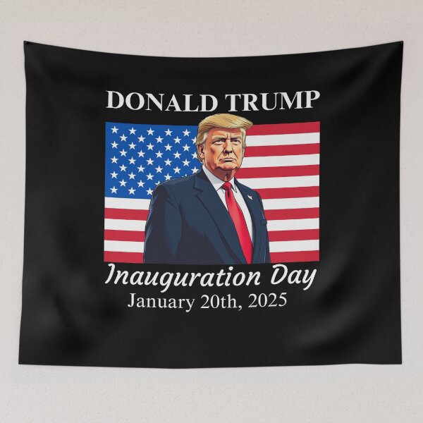 Item preview, Inauguration Day Donald Trump 2025 designed and sold by RedPumpFlash.
